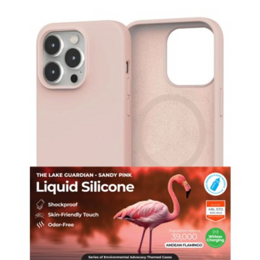 iPhone 15 Impact-Resistant Case Cover With Non-Toxic Liquid Silicone - Soft, Stain-Proof And MagSafe Compatible - Pink